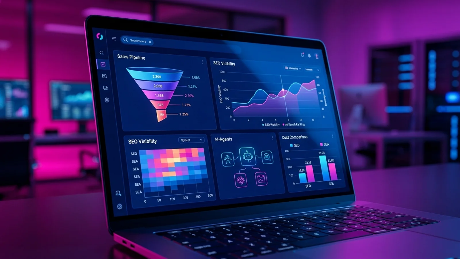B2B Suchmaschinenoptimierung 2025/2026: Wie KI-Agenten, GEO und smarte Budgets Ihre Sales-Pipeline füllen — Während alle Top-10-Artikel generische B2B-SEO-Frameworks recyceln, zeigen wir konkret wie KI-gestützte SEO-Automatisierung (Content-Agenten, AI-Search-Sichtbarkeit) den B2B-Leadgen-Funnel 2025/2026 verändert – inklusive Kostenvergleich SEO vs. SEA für B2B.